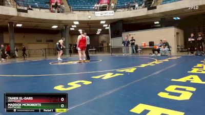 285 lbs Cons. Round 3 - Tamer El-Dars, Unattached vs Maddox McRoberts, Unattached