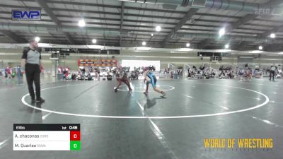 81 lbs Consi Of 8 #1 - Audrey Chaconas, Cordoba Trained vs Maya Quarles, Red Star Wrestling Academy