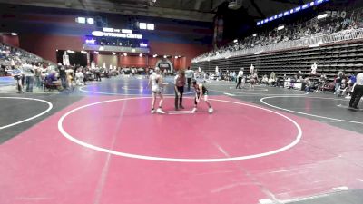 78 lbs Consi Of 4 - Easton Mamalis, Green River Grapplers vs Maddox Horner, Natrona Colts