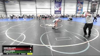 84 lbs Rd# 7- 10:45am Saturday Final Pool - Anze Williams, Team Michigan vs Ethan Harris, Minion Black