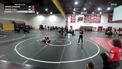 130 lbs Round 1 - Briseis Ayala, Warren vs Tatiana Alvarado, Legacy Wrestling Center