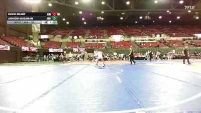 172 lbs 1st Place Match - Ashton Mussman, Team Champs vs David Brant, Frenchtown Wrestling Club