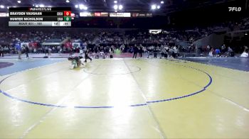 165 lbs Cons. Round 2 - Brayden Vaughan, Crook County vs Hunter Nicholson, East Valley