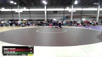 75 lbs Cons. Round 4 - Brent Helvey, Suples vs Shane Cruise, All In Wrestling Academy