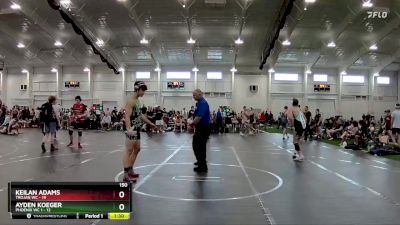 150 lbs Round 2 (4 Team) - Keilan Adams, Trojan WC vs Ayden Koeger, Phoenix WC 1