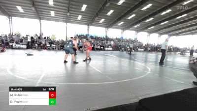 285 lbs Rr Rnd 1 - Merced Rubio, Carlsbad Cavemen vs Dryden Pruitt, Mustang Wrestling Club