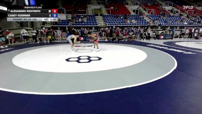 100 lbs Champ. Rd Of 128 - Alesandro Restrepo, NY vs Casey Koerner, IL
