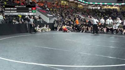 165 lbs Quarterfinal - Jaxon Miller, Carlisle vs Ethan Bibler, Waverly-Shell Rock