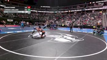 126-3A Quarterfinal - Lorenzo Arellano, Fort Lupton vs Jordan Gamez, La Junta