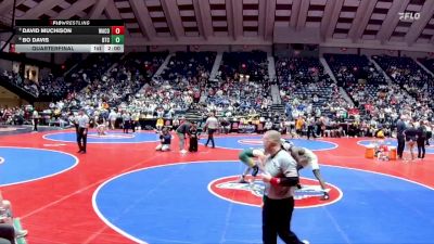 4A-165 lbs Quarterfinal - David Muchison, Ware County vs Bo Davis, Blessed Trinity Catholic