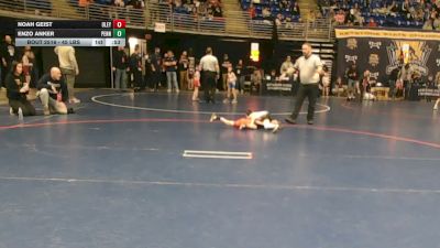 45 lbs Consy 3 - Noah Geist, Oley Valley vs Enzo Anker, Penn Hills