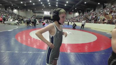 70 lbs Consi Of 8 #2 - Jaxon Daniel, Rabbit Wrestling Club vs Landon Taylor, East Jackson Takedown Club