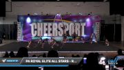 PA Royal Elite All Stars - Royal Legacy [2022 L2 Junior - D2 - Medium Day 1] 2022 CHEERSPORT Oaks Classic