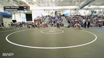 170 lbs Cons. Round 2 - Bianey Hernandez, Dodge City vs Annelise Elliott, Gardner Edgerton