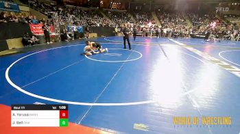 101 lbs Round Of 16 - Aidan Yarussi, Mat Assassins vs Jordan Bell, Greater Heights Wrestling