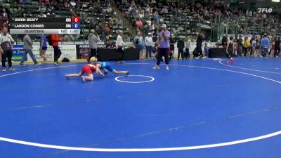 77 lbs Quarters - Owen Beaty, Ace Wrestling Academy vs Landon Combs, Sebolt Wrestling Academy