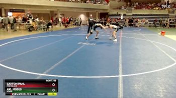 120 lbs Cons. Round 3 - Axl Moses, HLWW vs Cayton Pahl, Pine Island