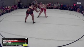 238 lbs Round 2 (8 Team) - Meya Howell, Kansas Pink Gecko vs Addison Marschman, Nebraska Red