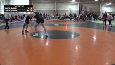 285 lbs Champ. Round 2 - Carter Sparks, McKendree vs Carter Blough, Grand Valley State