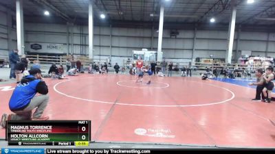58 lbs Champ. Round 1 - Magnus Torrence, Timberline Youth Wrestling vs Holton Allcorn, Legacy Wrestling Academy
