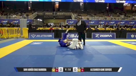 Alexander Kane Dovsek vs Davi Abrão Dias Barbosa 2026 Pan Jiu Jitsu IBJJF Championship