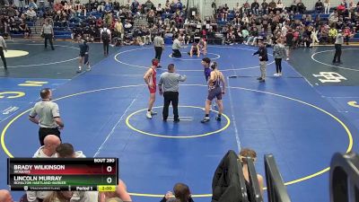 145 lbs Champ. Round 3 - Brady Wilkinson, Iroquois vs Lincoln Murray, Royalton Hartland-Barker