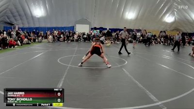 92 lbs Round 2 (8 Team) - Tony Biondillo, Rogue WC vs Jax Harris, Warrior RTC