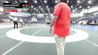 197 lbs Cons. Round 3 - Darrius Montgomery, Funky Monkey vs Ashton Simison, University Of Rio Grande