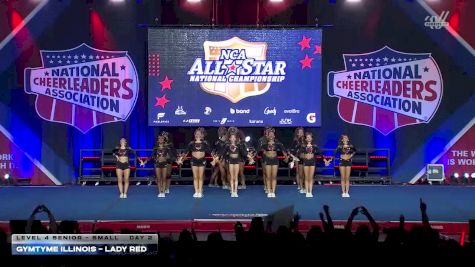 GymTyme Illinois - Lady Red [2026 L4 Senior - Small Day 2] 2026 NCA All-Star National Championship