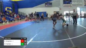 156 lbs Semifinal - Calvin Hargrove, Law (WI) vs Victor Fuentes, Thoroughbred Wrestling Academy