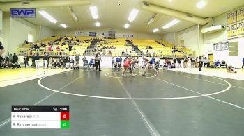 125 lbs Round Of 16 - Yazmin Nevarez, McLoud vs Shilo Simmermon, Rogers High School Girls