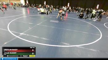 126 lbs Cons. Round 6 - Froylan Racey, IL vs Cyler Ruhoff, MN