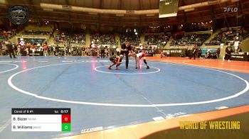 81 lbs Consi Of 8 #1 - Brinlie Bazer, Nebraska Wrestling Academy vs Braelynn Williams, Wagoner Takedown Club