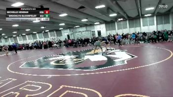 100 lbs Champ. Round 2 - Brooklyn Bloomfeldt, Kelso vs Michelle Henman, Kelly Walsh