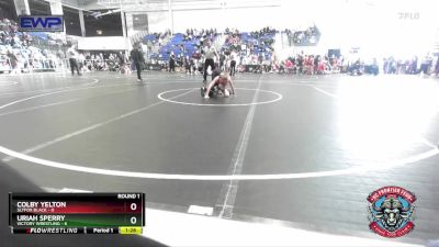 76 lbs Round 1 (4 Team) - Colby Yelton, Slyfox Black vs Uriah Sperry, Victory Wrestling