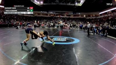 4A 152 lbs Champ. Round 1 - Patrick Rodriguez, West Las Vegas vs Gabriel Gangwere, Highland