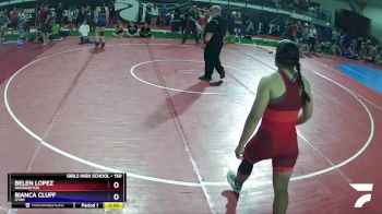 150 lbs Cons. Round 3 - Belen Lopez, Washington vs Bianca Cluff, Utah