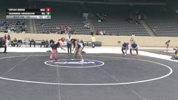 185 lbs 1st Place Match - Makenna Hendricks, Trigg County vs Eryah Reese, Madison Central