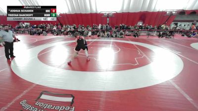 14U Boys - 105 lbs Champ. Round 2 - Joshua Schanen, Muskego Wrestling Club vs Tristan Bancroft, Monona Grove/McFarland Wrestling Club