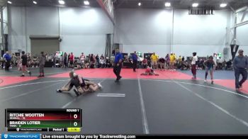 92 lbs Round 1 (4 Team) - Ritchie Wootten, Seagull vs Braiden Lotier, TNWC