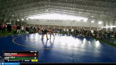 215 lbs Semifinal - Tevita Valeti, Springville vs Lione Hola, Kearns