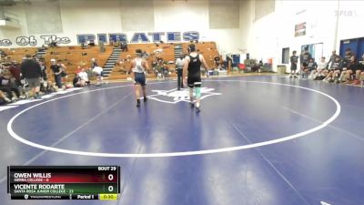 157 lbs Cons. Semis (16 Team) - Abe Arzola, Santa Rosa Junior College vs Islam Abdullaeu, Sierra College