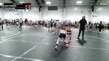 75 lbs Round 1 - Sassy Gardner, Genesis Wrestling Club vs Tess Williams, Genesis Wrestling Club