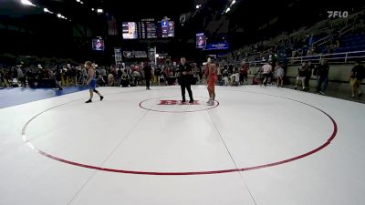 138 lbs Cons 8 #1 - Brooklyn Pickett, MD vs Vinnie Gutierrez, CA