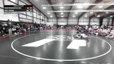 157 lbs Semifinals (4 Team) - Matt Riding, Timpanogos B vs Kam Kennington (BE), Juab B