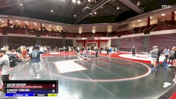 113 lbs 3rd Place Match - Carson Osburn, Oklahoma vs Jacob Kinzer, Edmond North High School Wrestling