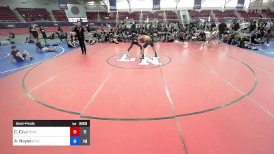 138 lbs Semifinal - Cristian Cruz, Beat The Streets NYC vs AJ Noyes, Beat The Streets Chicago