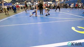 49 lbs Semifinal - Hudson Lemaire, Jflo Trained vs Nash Leisinger, Choctaw Ironman Youth Wrestling