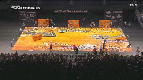 Tomball Memorial HS "Tomball TX" at 2025 WGI Guard World Championships