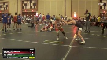 115 lbs Semis & 1st Wrestleback (8 Team) - Anthony Valls, Mat Assassins vs Micah Loudermilk, SVRWC Gold